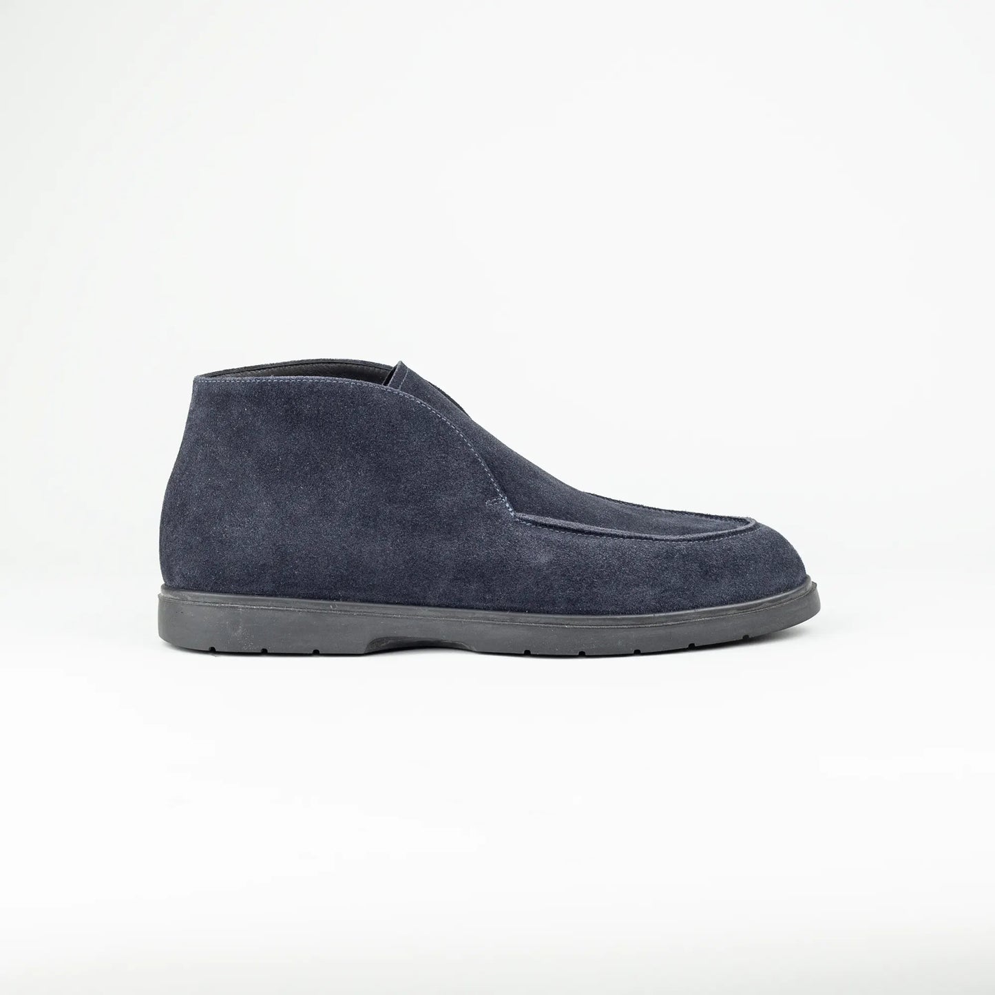Aruci – Boot Loafer Dunkelblau Ziegen Wildleder | Handmade Italy