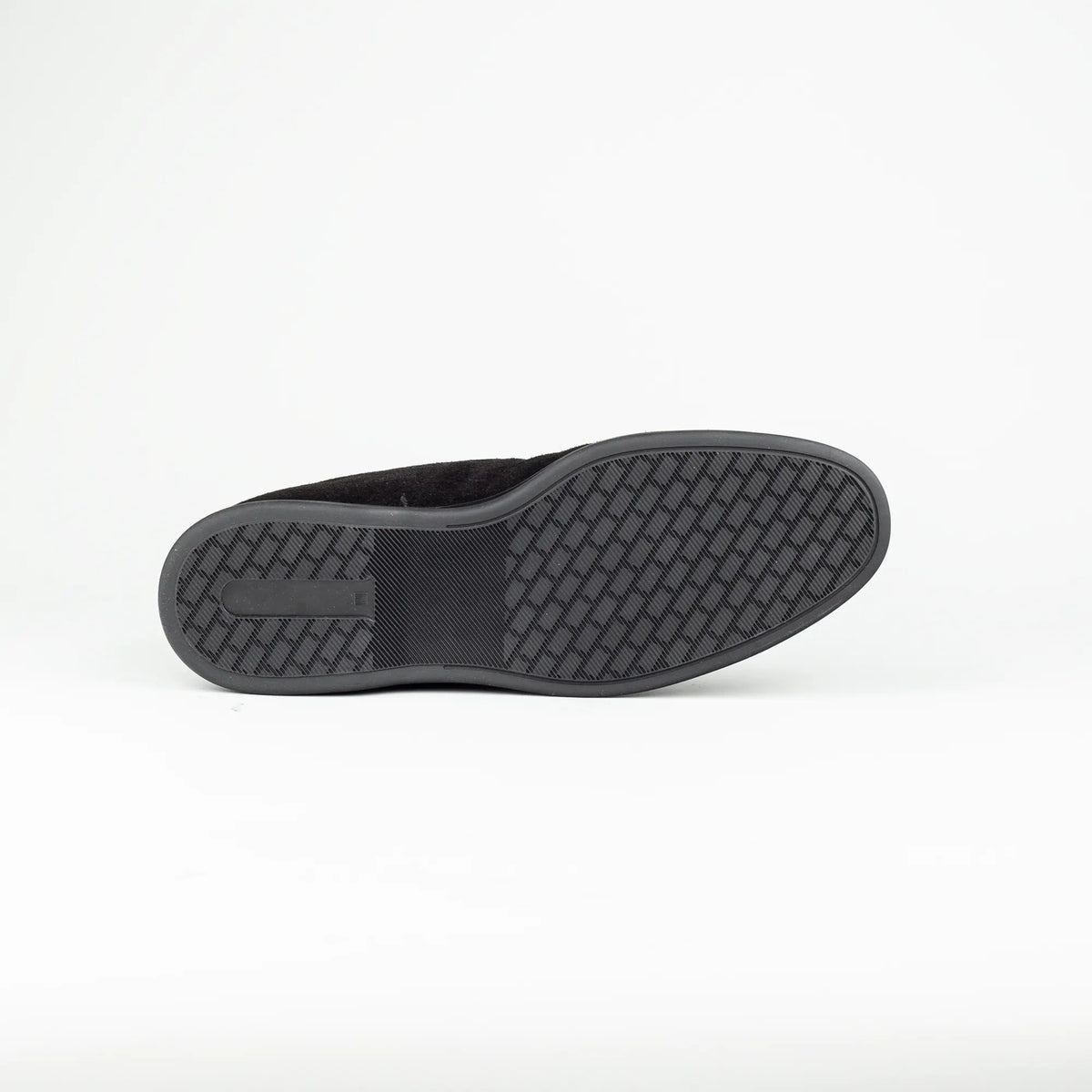 Aruci – Boot Loafer Schwarz Ziegen Wildleder | Echtes Lammfell-Futter | Handmade Italy