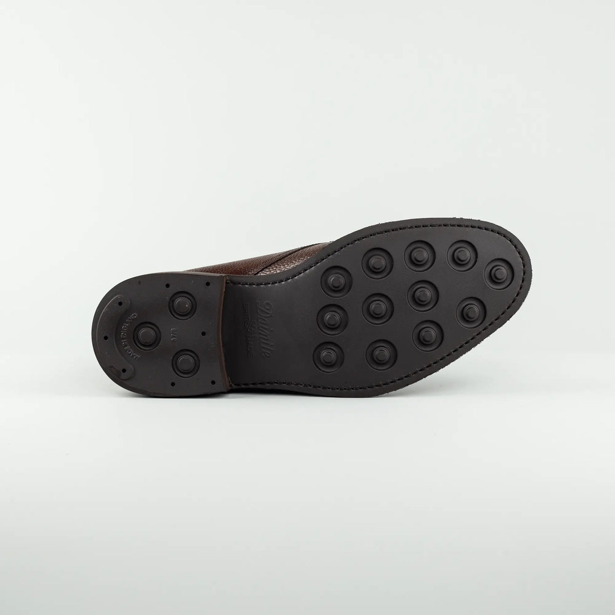 Berwick | Schnürstiefelette Braun – Geprägtes Kalbsleder, Goodyear Welted | Handmade in Spain