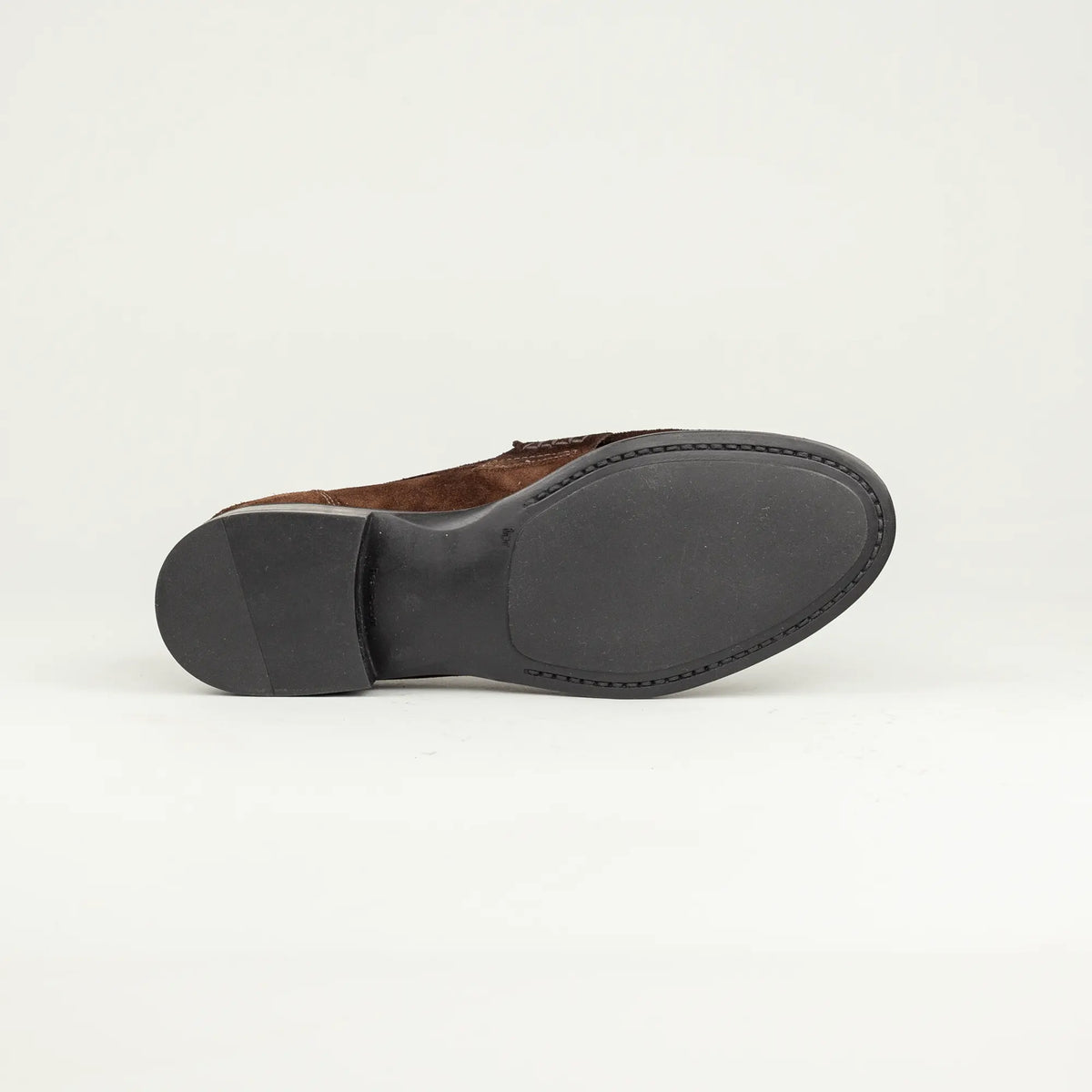 Antica Couieria – Handgemachter Loafer aus Wildleder, Braun, Toskana