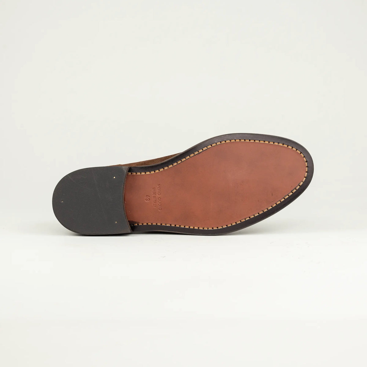 Antica Cuoieria – Tassel Loafer aus Wildleder, Braun
