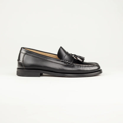 Antica Cuoieria – Tassel Loafer mit Ledersohle, Blake-Machart