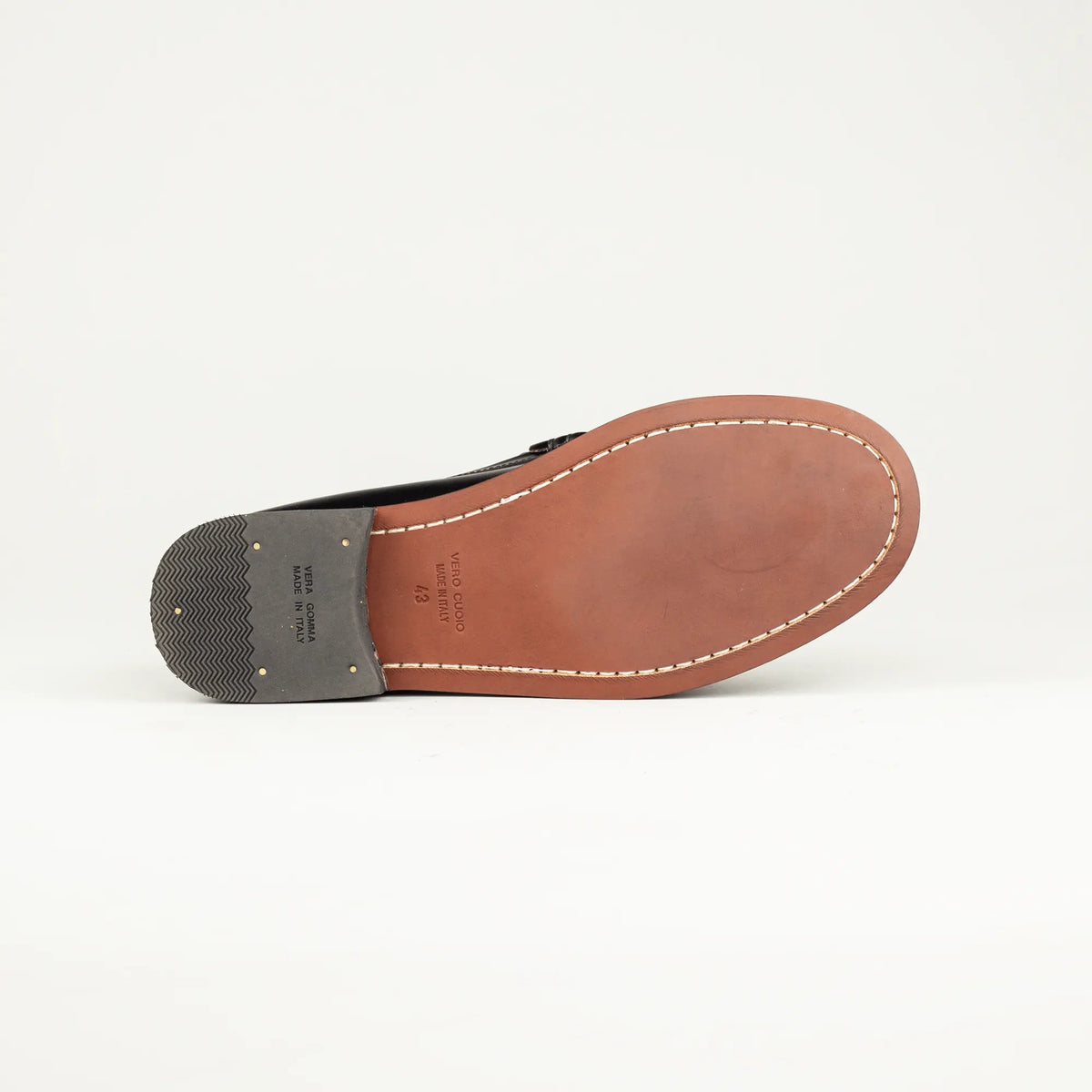Antica Cuoieria – Tassel Loafer mit Ledersohle, Blake-Machart