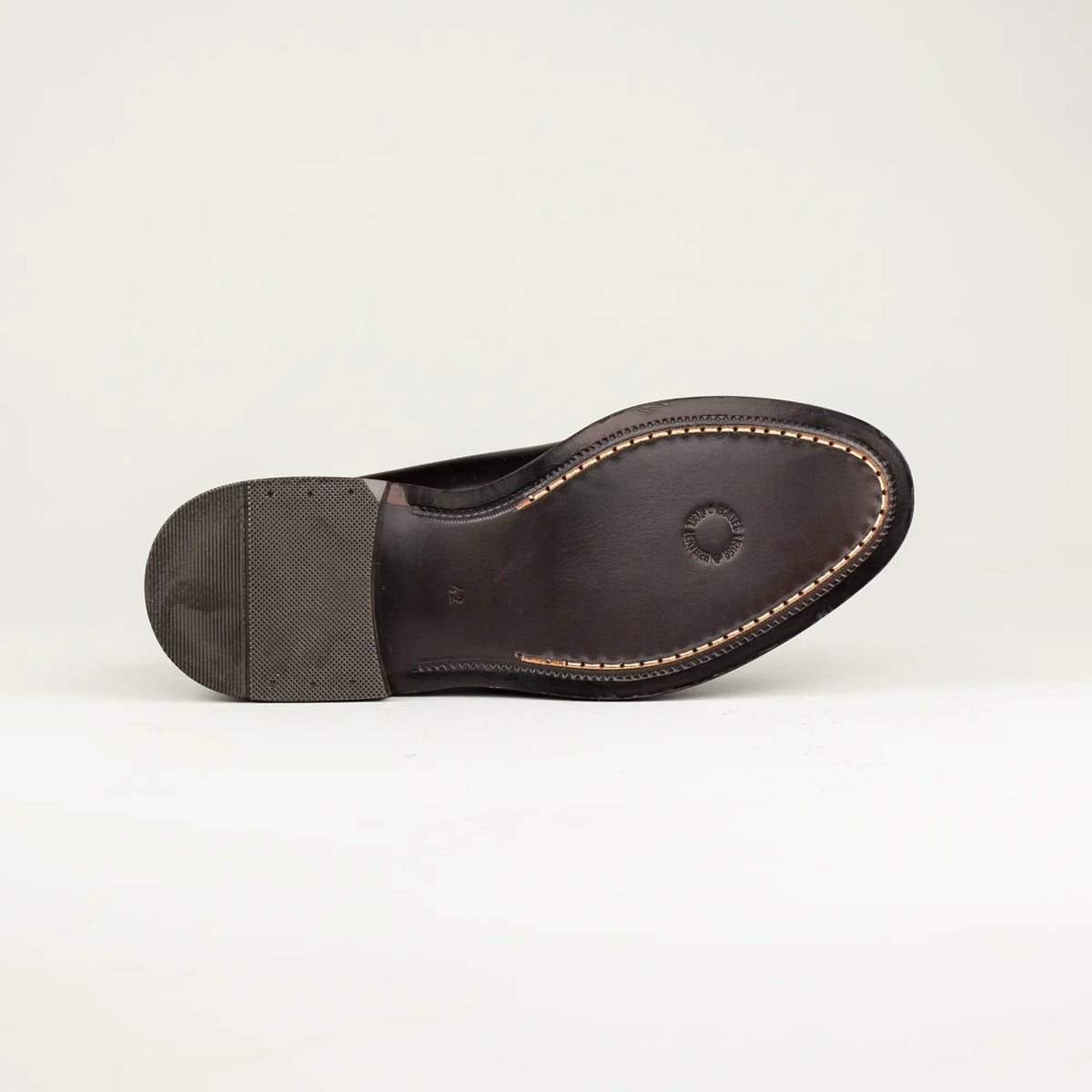 Antica Cuoieria – Derby Plain Blake, dunkelbraun hochpoliert