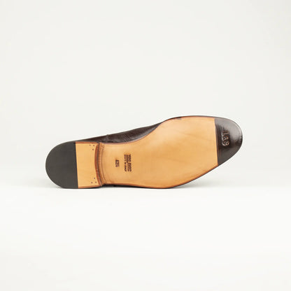 Lendvay & Schwarcz – Oxford Captoe aus braunem Kalbsleder