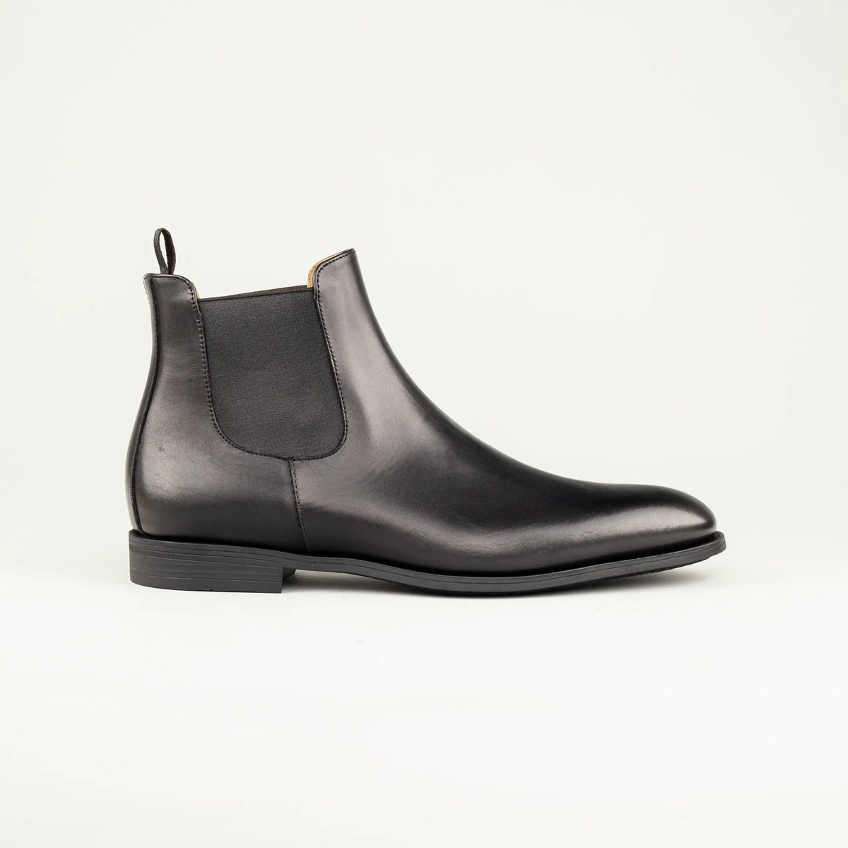 Aruci – Chelsea Boot Herren aus schwarzem Kalbsleder