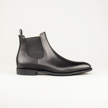 Aruci – Chelsea Boot Herren aus schwarzem Kalbsleder