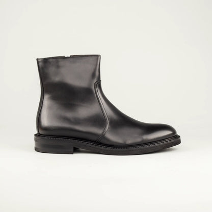 Aruci – Herren-Lammfellstiefel in Schwarz