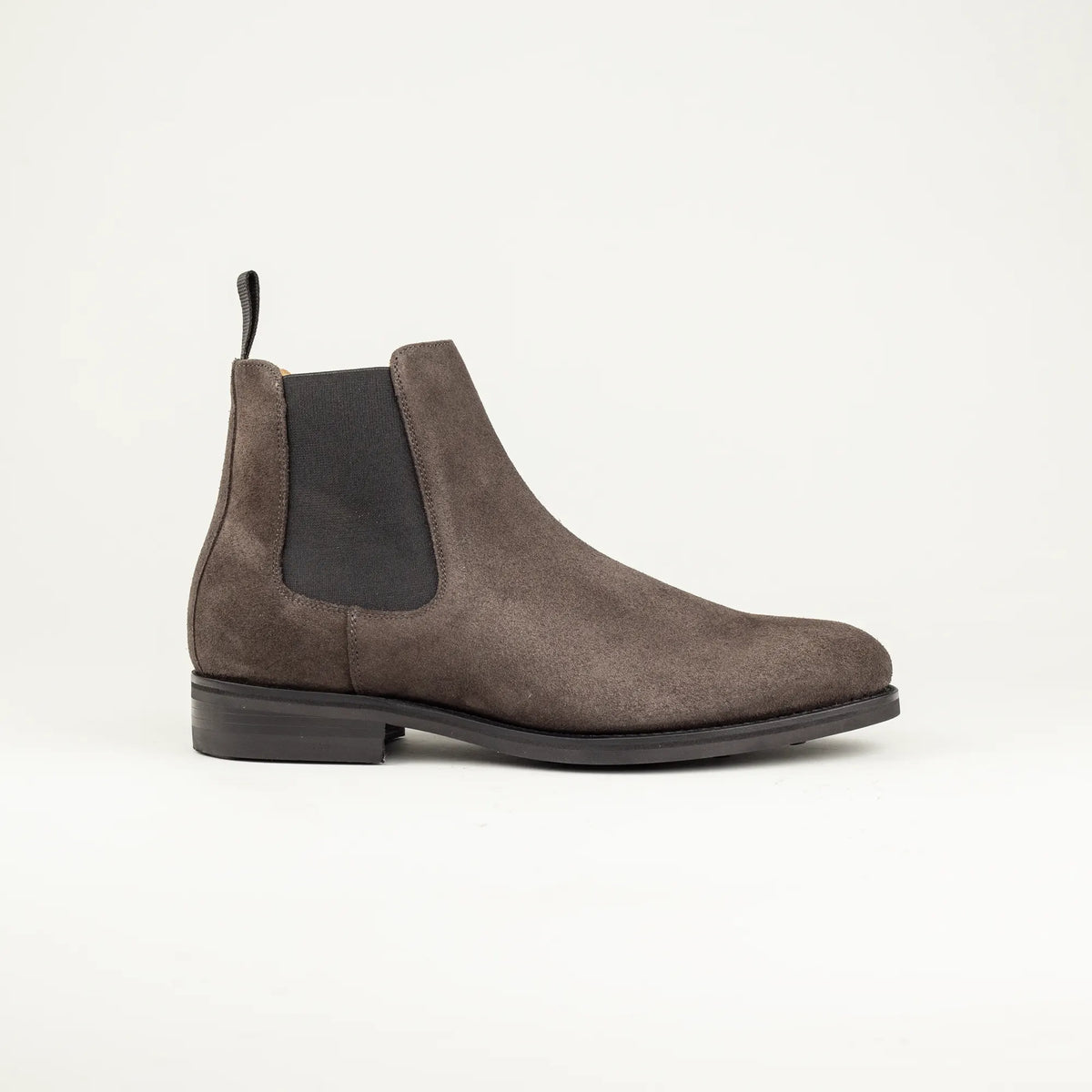 Chelsea Boot Herren aus grauem Wildleder & Dainite-Sohle | Aruci