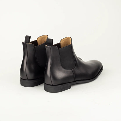 Aruci – Chelsea Boot Herren aus schwarzem Kalbsleder