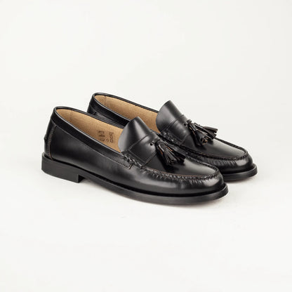 Antica Cuoieria – Tassel Loafer mit Ledersohle, Blake-Machart