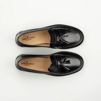 Antica Cuoieria – Tassel Loafer mit Ledersohle, Blake-Machart