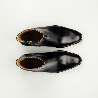 Aruci – Herrenstiefel mit Reißverschluss & Absatz im 70er-Jahre-Stil