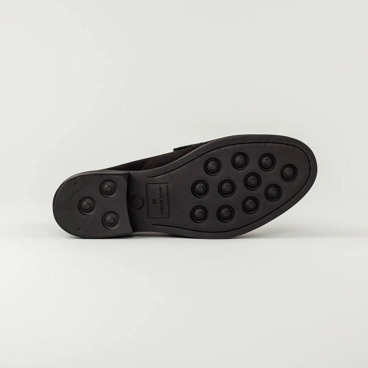 Aruci – Herren-Loafer aus schwarzem Wildleder mit Kaschmirfutter