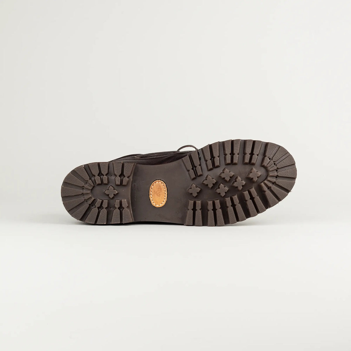 Maurizi Herren-Bootschuh aus dunkelbraunem Kalbsleder mit Lammfell