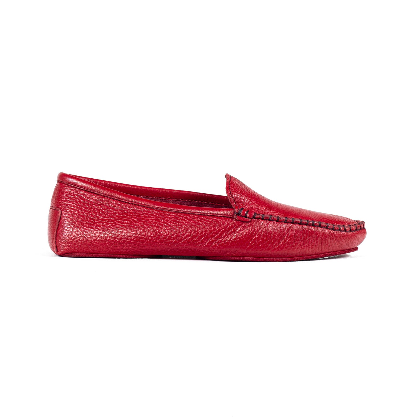 Damen Hausschuhe - Hirschleder & Lammfell Futter