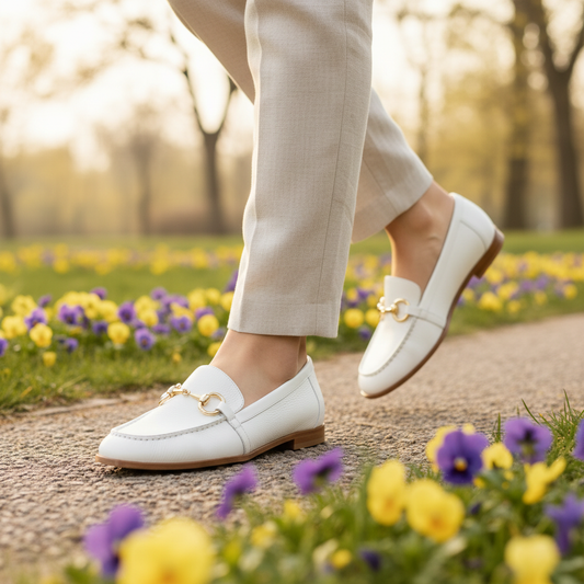 Aruci Loafer – Frau in Bewegung