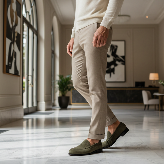 Berwick Loafer Giungla Beige Pants