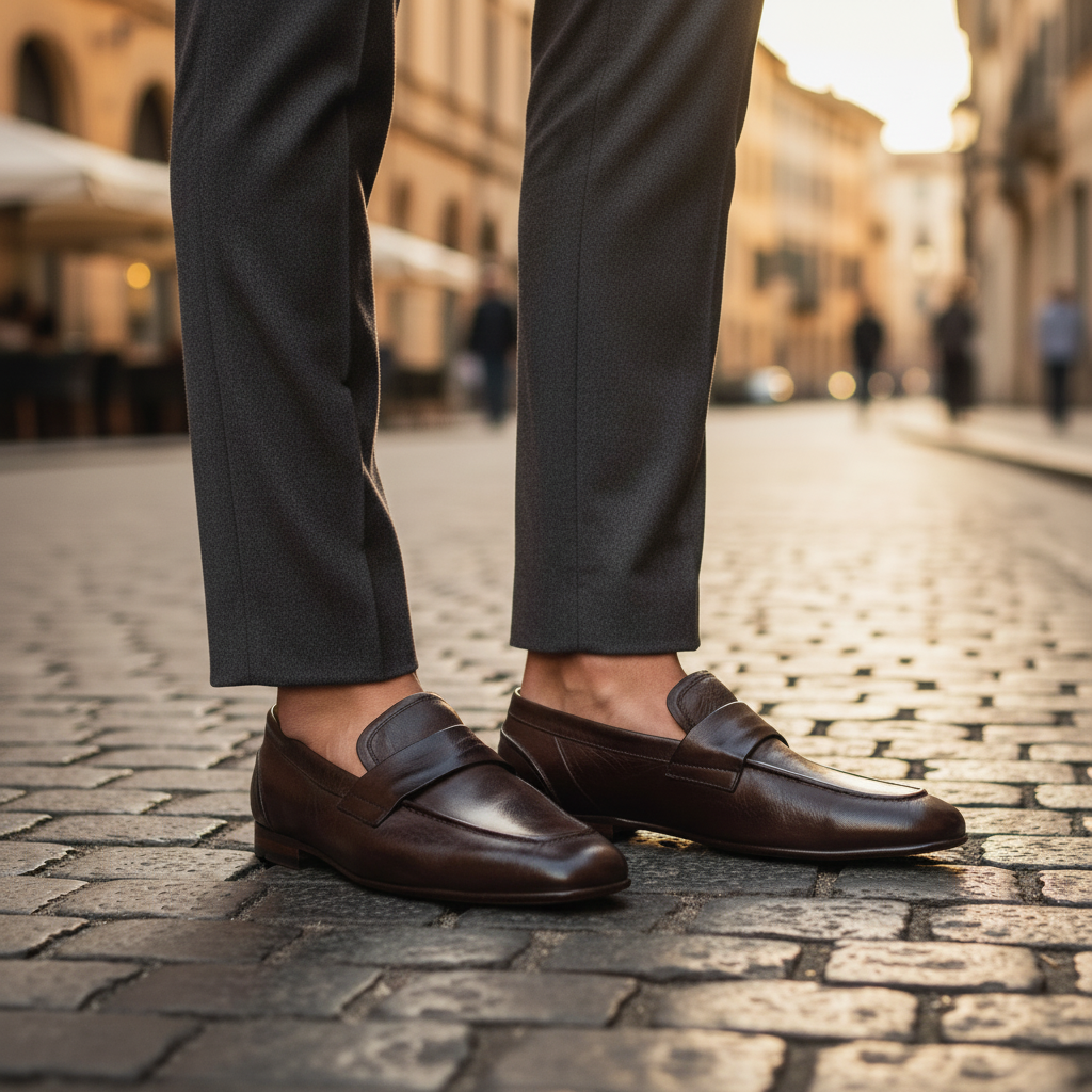 Lemargo Loafer – Helle Innenstadt Atmosphäre