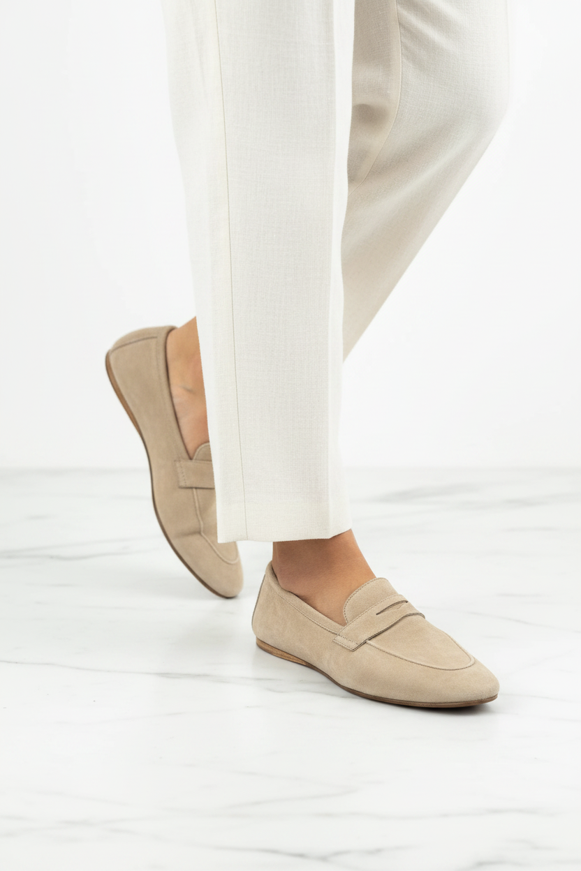 Loafer Damen Aruci – Bright White Lifestyle