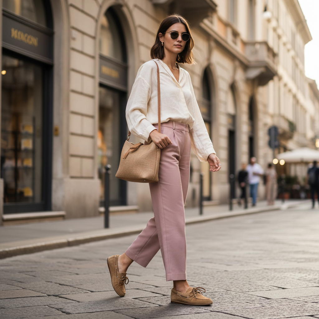 Polly Cognac Fashion Lifestyle Foto