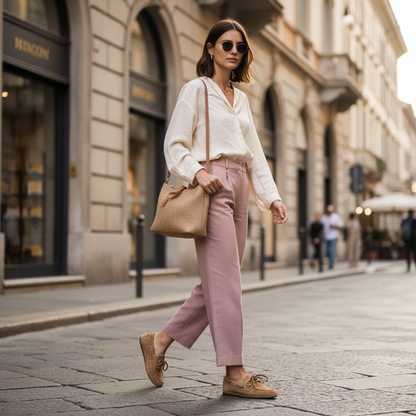 Polly Cognac Fashion Lifestyle Foto