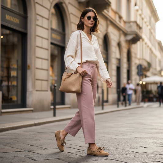 Polly Cognac Fashion Lifestyle Foto