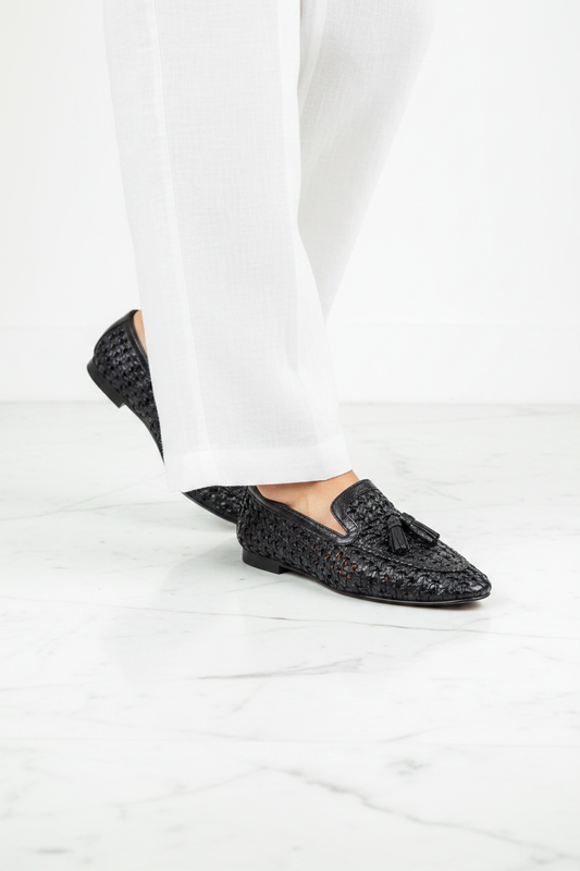 Tassel Loafer – Extrem hell & maximaler Fokus
