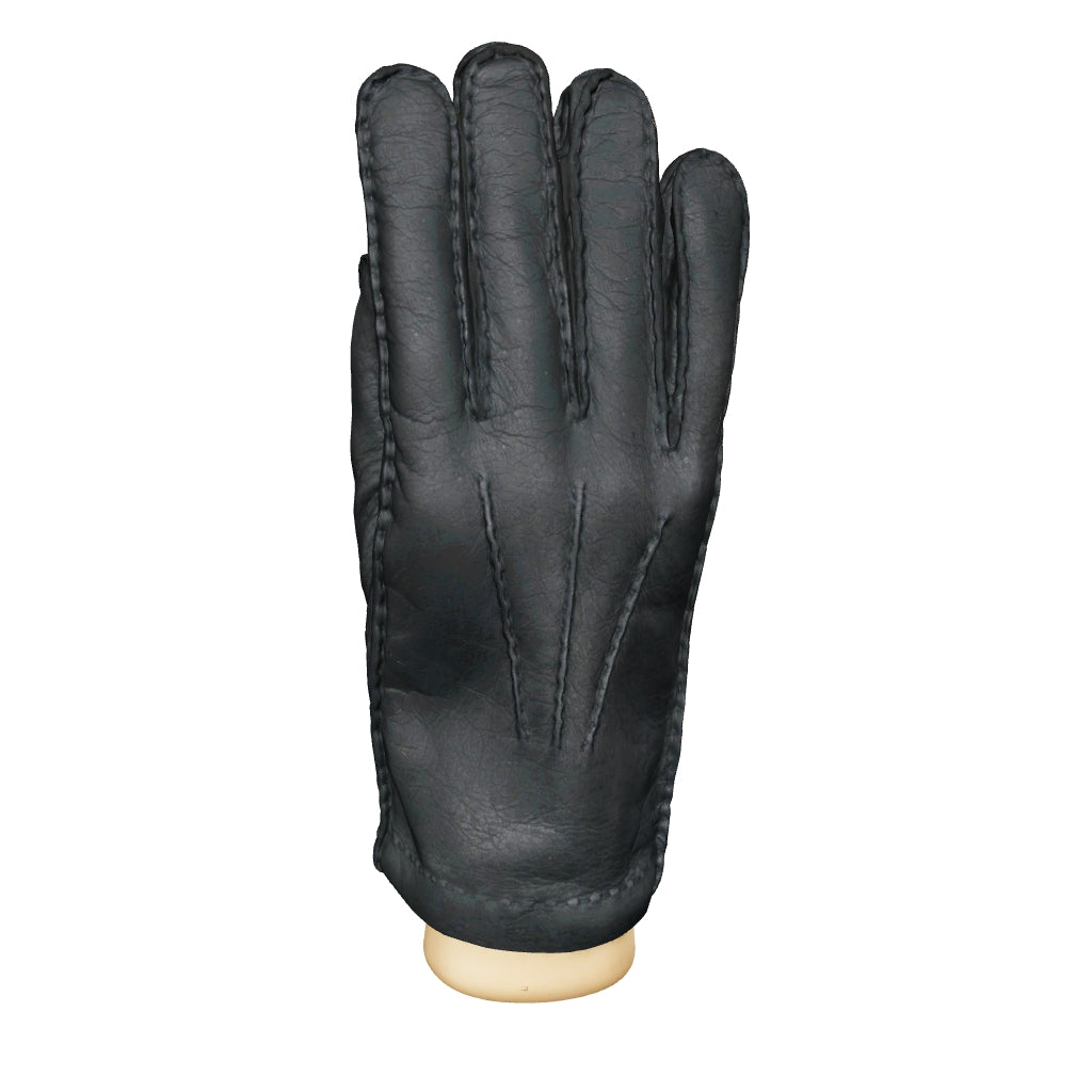 peccary leder handschuhe Peccary & Kaschmir in schwarz – Aruci