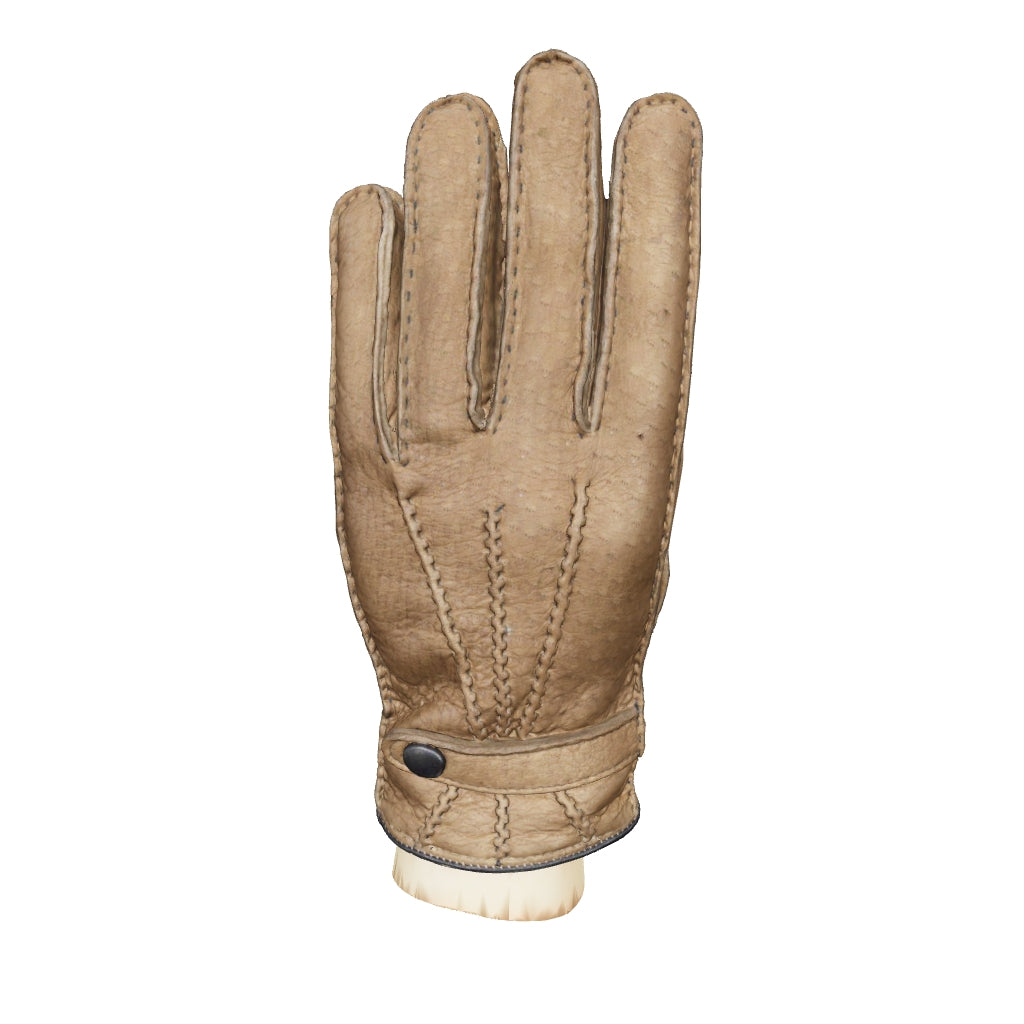 handschuhe pekari Peccary & Kaschmir in taupe 7